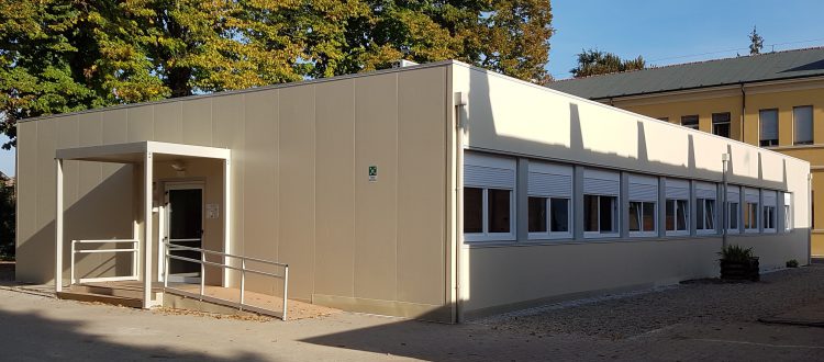 Scuola prefabbricata temporanea - Reggio Emilia